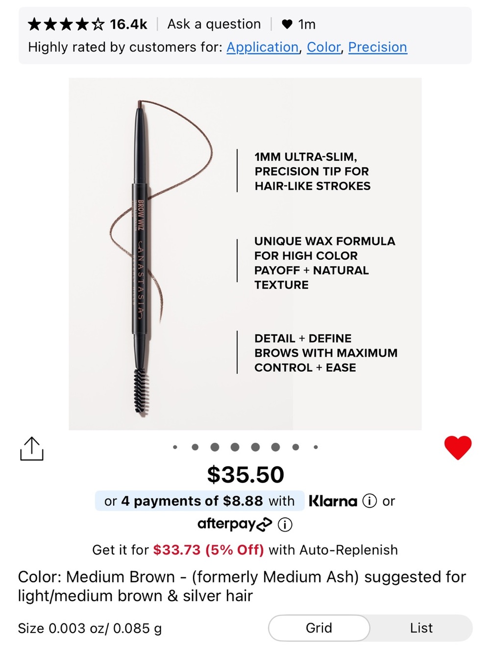 5 Anastasia Beverly Hills brow pencils 🤎 - Picture 4 of 4